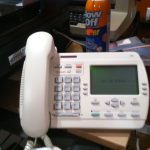 A Picture of a Nortel Vista 390 phone