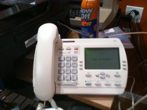 A Picture of a Nortel Vista 390 phone